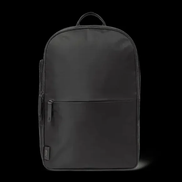 Sleek Black Men's Backpack by July - Picture 2 of 8